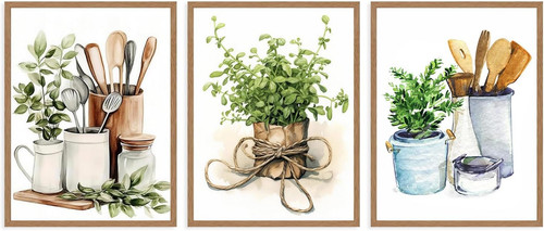 3pcs kitchen decor wall - wall, art