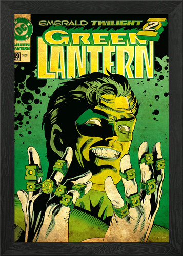 Green lantern darryl - lantern, by