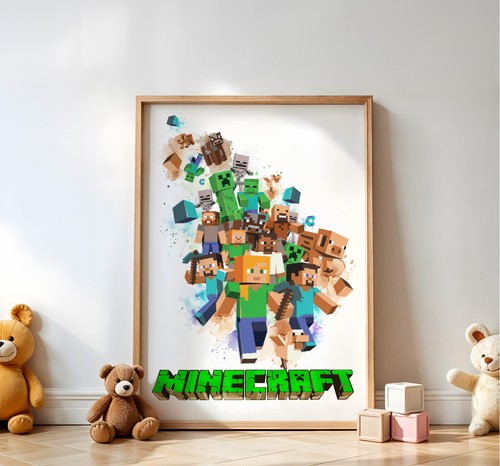 Minecraft children bedroom - minecraft,