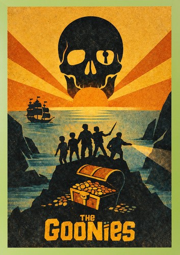 The goonies retro - goonies, minimal