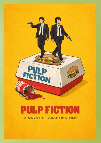 Pulp fiction 1994 - fiction, art