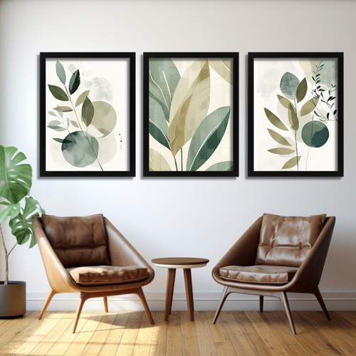 Minimalist wall art botanical - wall,