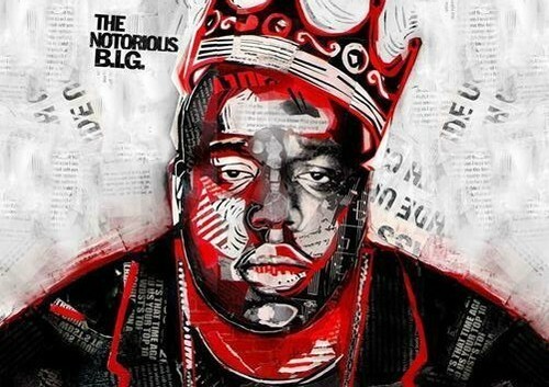 Biggie smalls poster - smalls, art