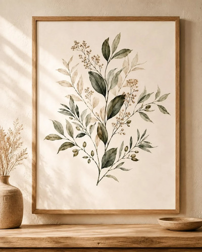Botanical wall art - art, print