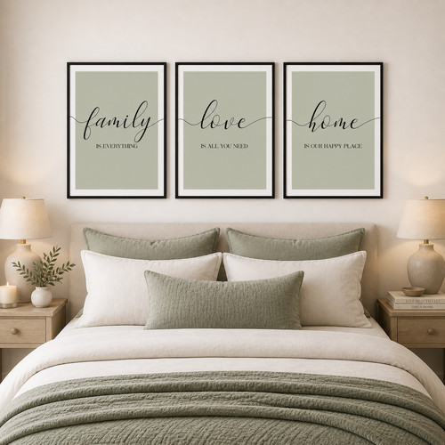 Set family quotes prints - of,