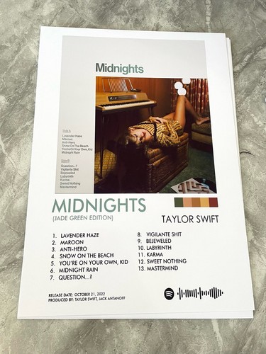 Taylor swift bedroom poster