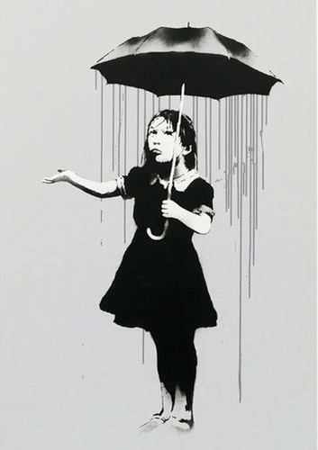 Banksy posters graffiti art - banksy,
