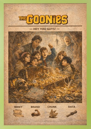The goonies retro minimal - the,